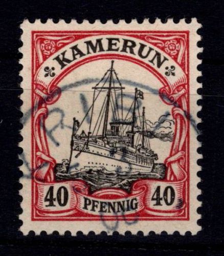 Deutsche Kolonien Kamerun 13 gestempelt #DHC50