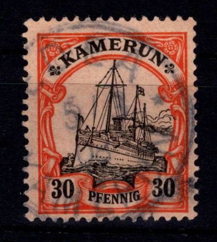 Deutsche Kolonien Kamerun 12 gestempelt #DHC57
