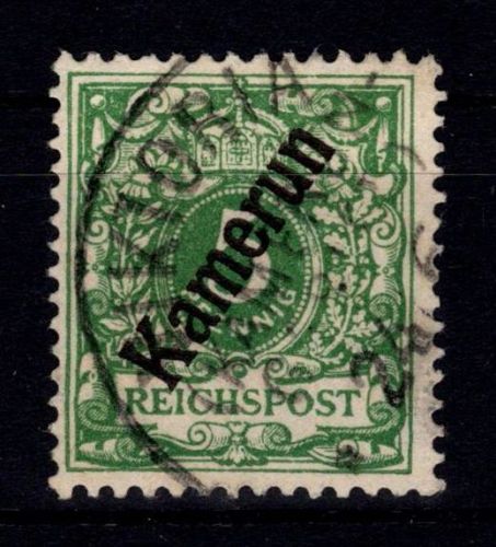 Deutsche Kolonien Kamerun 2 gestempelt