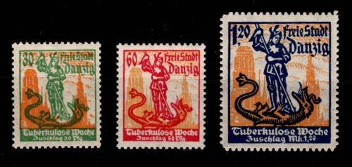 Danzig 90-92 postfrisch #DHZ63