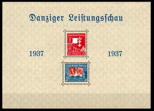 Danzig Block 3 postfrisch #DHZ65