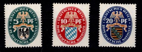 Deutsches Reich 375-377 postfrisch
