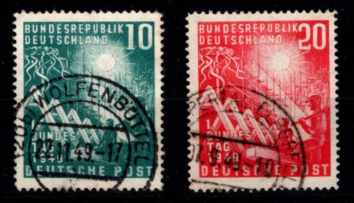 BRD Bund 111-112 gestempelt