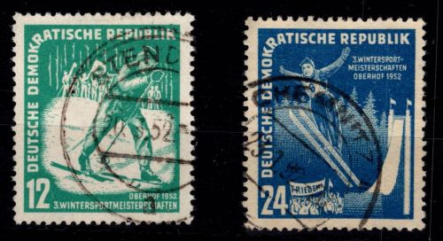 DDR 298-299 gestempelt Vollstempel #DHZ90