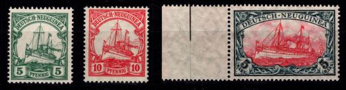 Deutsche Kolonien Deutsch-Neuguinea 21-23 II postfrisch #DIA01