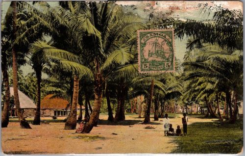 Deutsche Kolonien Samoa 8 auf Ansichtskarte #DIA39