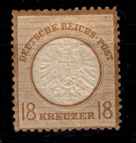 Deutsches Reich 28 mit Falz #DDD05