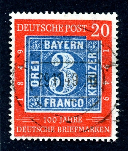 Bund 114 II gestempelt
