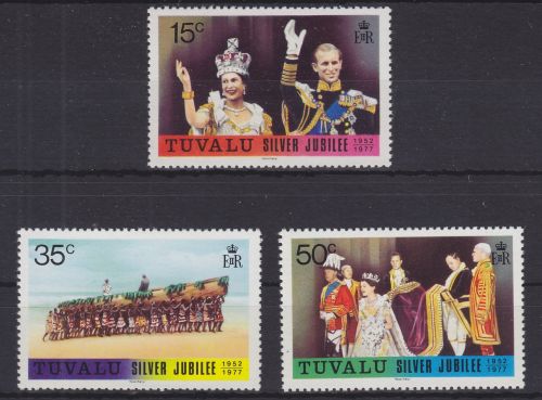 Tuvalu 43-45 postfrisch