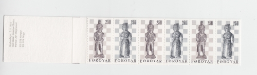 Färöer Inseln MH 1 mit 82-83 postfrisch Schach, Denmark MNH #RA205
