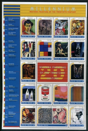 Togo ZD-Bogen 2923-2939 postfrisch Millenium #IF066
