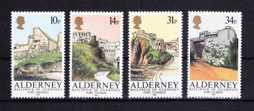 GB Alderney 28-31 postfrisch