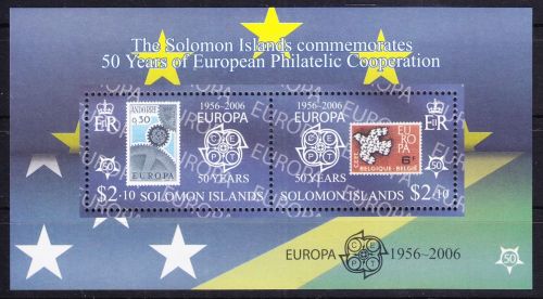 Salomonen Block 85 mit 1222-1223 postfrisch MNH #RG140