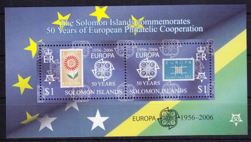Salomonen Block 84 mit 1220-1221 postfrisch MNH #RG141