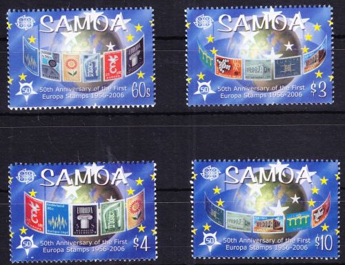 Samoa 1020-1023 postfrisch MNH #RG176