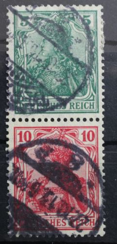 Deutsches Reich Zd S4 gestempelt
