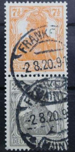 Deutsches Reich Zd S13a gestempelt