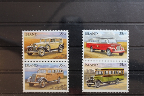 Island 846-849 postfrisch Autos #RO498