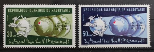 Mauretanien 493-494 postfrisch UPU Weltpostverein #RM420