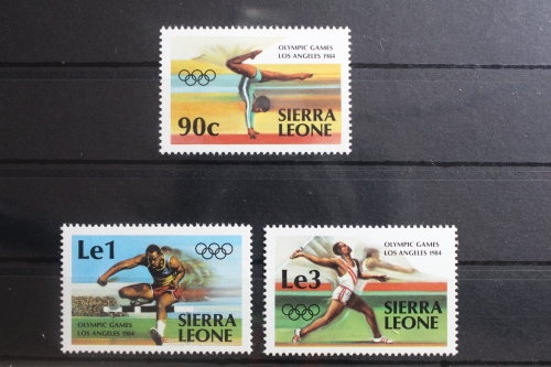 Sierra Leone 741-743 postfrisch