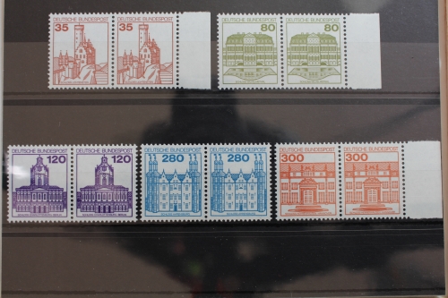 BRD 1139-1143 postfrisch als waagerechte Paare #RK957