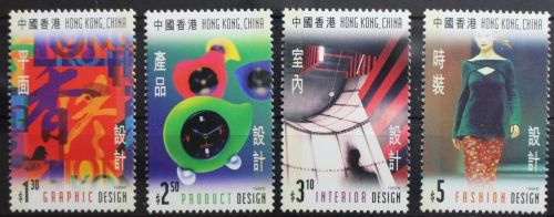 Hongkong 853-856 postfrisch Design #RQ196