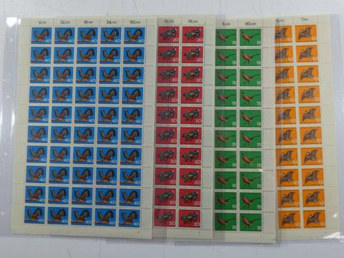 Berlin 250-253 Bogen postfrisch FN 1,1,2,2 #DFX93