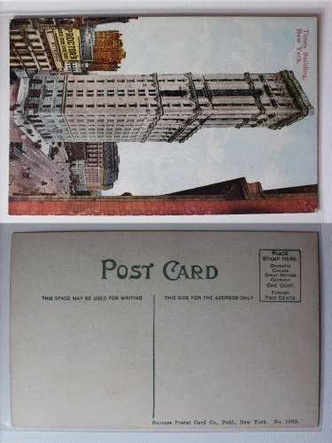 AK New York Times Building ungebraucht #PA450