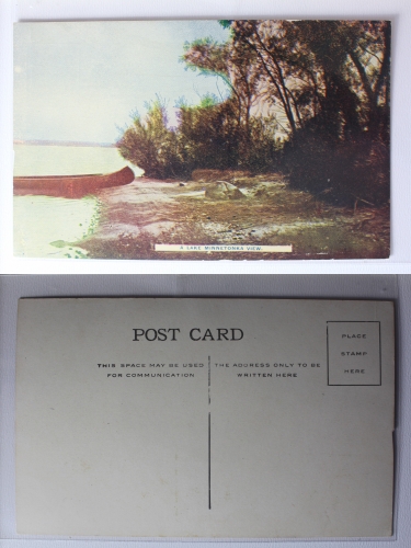 AK Minnetonka Minnetonka A Lake Minnetonka View ungebraucht #PA494