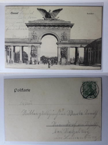 AK Kassel Auethor 1903 gebraucht #PA513