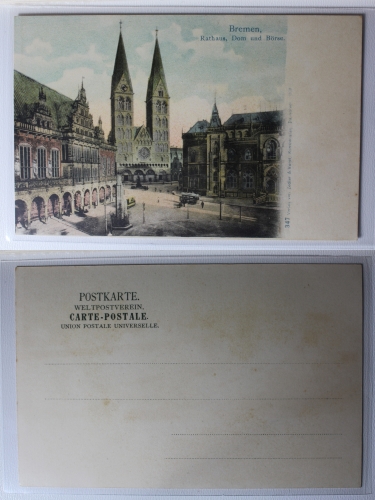 AK Bremen Rathaus-Dom-Börse ungebraucht #PA543