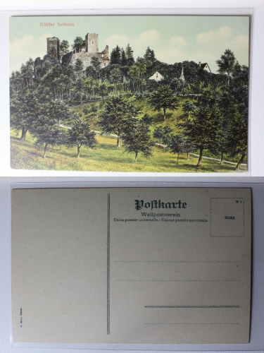 AK Röttler Schloss ungebraucht #PA571
