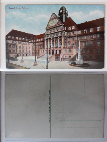 AK Kassel Neues Rathaus ungebraucht #PA618