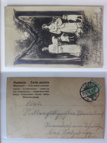 AK Künstlerkarte 1904 gebraucht #PA632