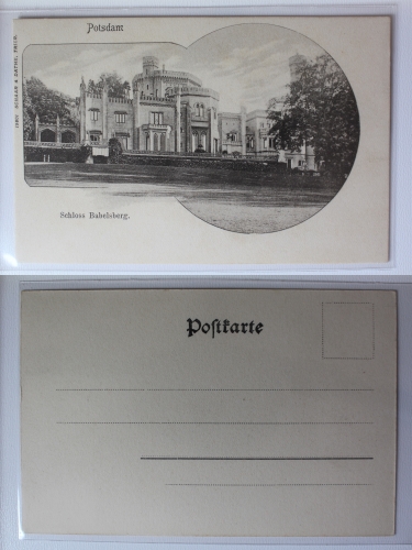 AK Potsdam Schloss Babelsberg ungebraucht #PA693