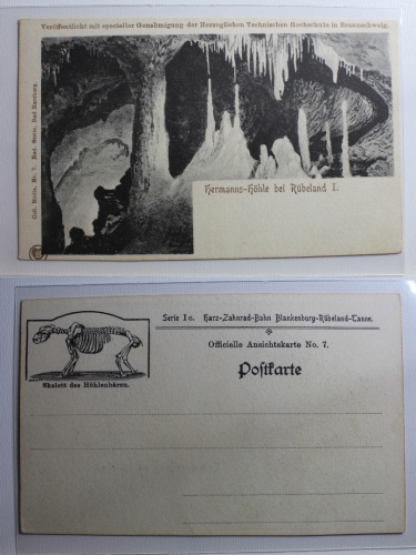 AK Rübeland bei Wernigerode Hermanns-Höhle ungebraucht #PA922