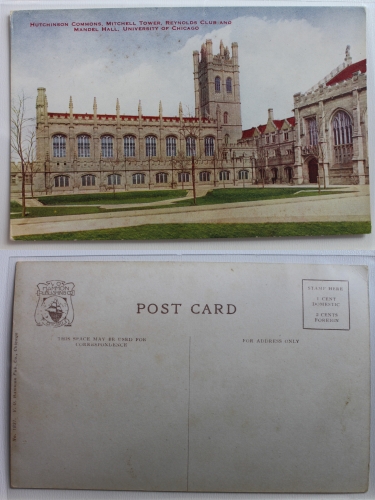 AK Chicago University of Chicago ungebraucht #PA803