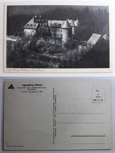 AK Lennestadt Jugendburg Bilstein (Sauerland) ungebraucht #PA938