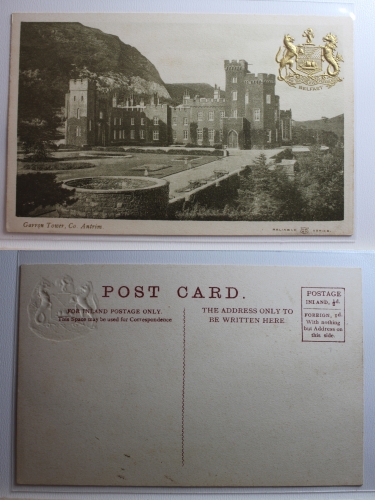 AK Belfast Garron Tower, Co. Antrim ungebraucht #PB159