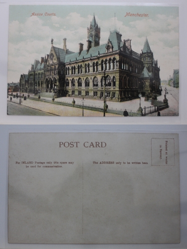 AK Manchester Assize Courts ungebraucht #PB162
