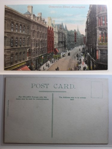 AK Birmingham Corporation Street ungebraucht #PB170