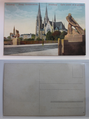 AK Straßburg Evang. Garnisonskirche ungebraucht #PB197