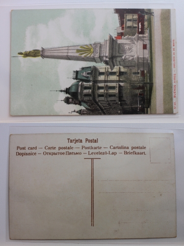 AK Buenos Aires Mai-Pyramide ungebraucht #PB281