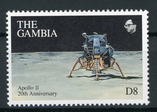 Gambia 993 postfrisch Raumfahrt #GB371
