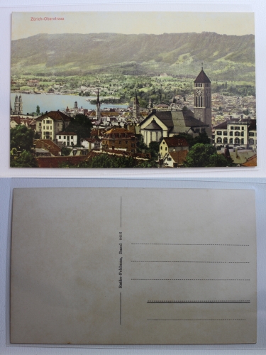 AK Zürich Oberstrasse ungebraucht #PB376