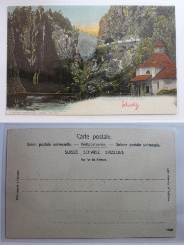 AK Airola Staloedroschlucht bei Airola ungebraucht #PB779