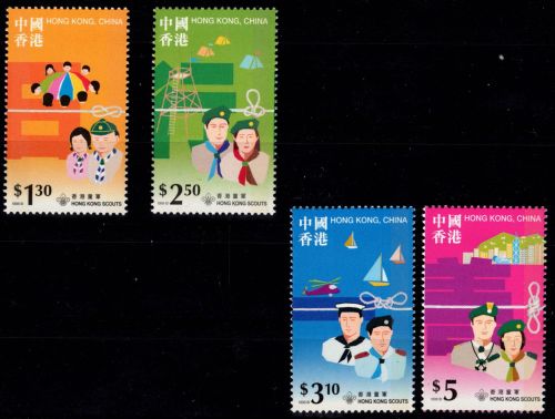 Hongkong 849-852 postfrisch #DFF01