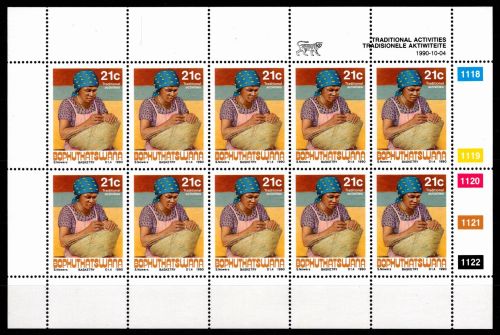 Südafrika Bophuthatswana 248 C postfrisch Kleinbogen #DFG14