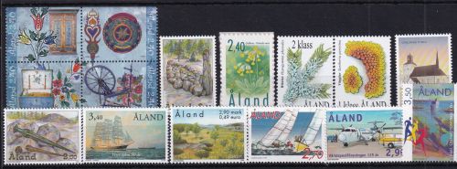 Finnland Alandinseln 149-163 postfrisch Jahrgang 1999 komplett mit SK #DHM39