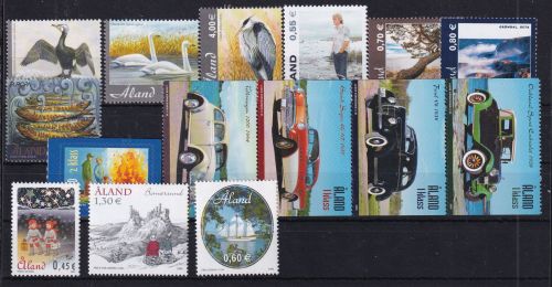 Finnland Alandinseln 244-258 postfrisch Jahrgang 2005 kompl. m. SK&Block. #DHM45